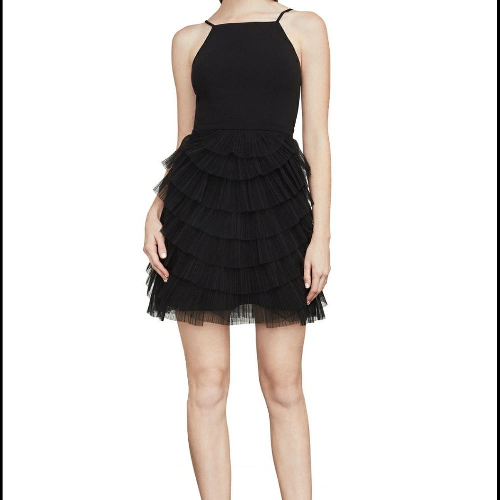 Black Pleated dress